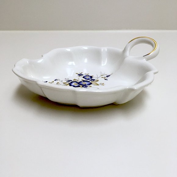 Handpainted Perugina by Aurora Leaf Dish (Italy) - Picture 3 of 4